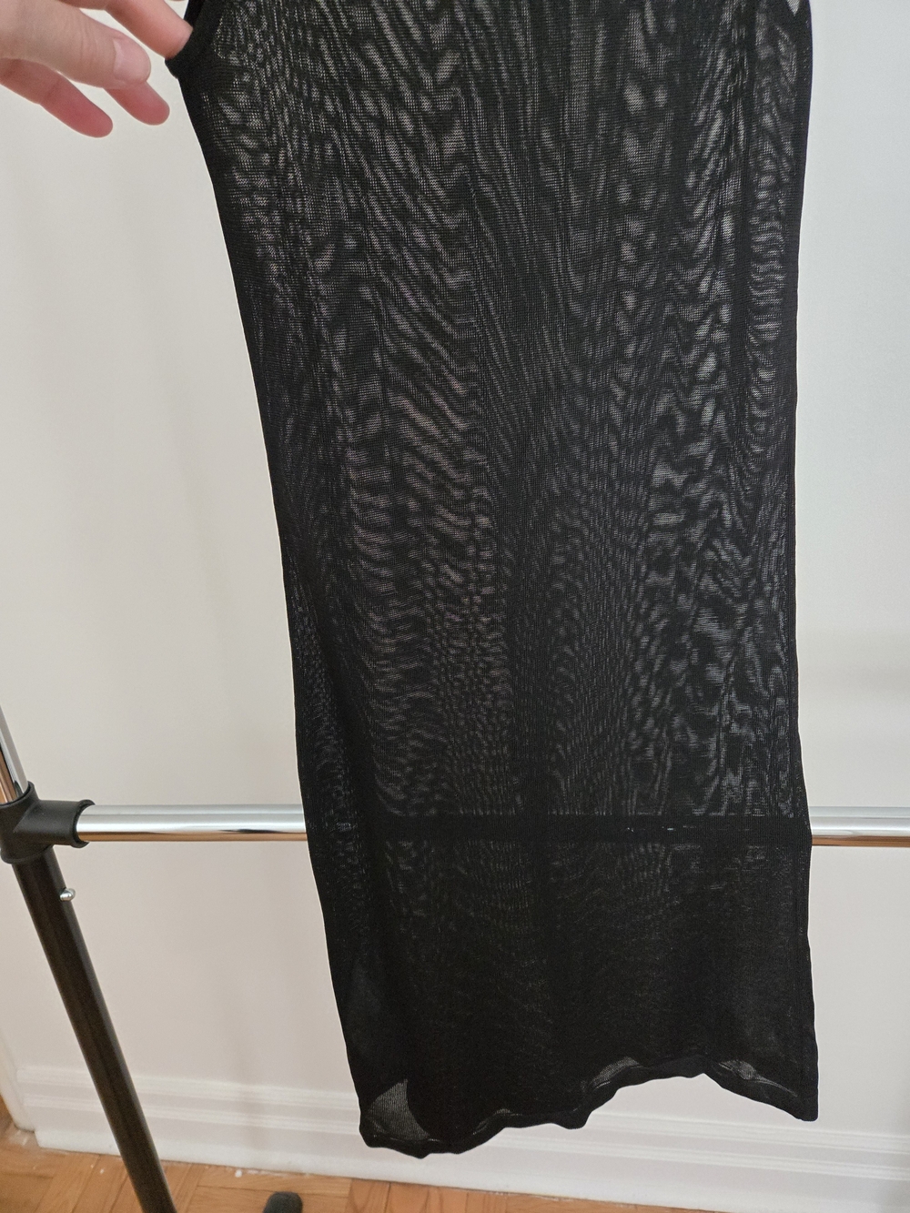 3.1 Phillip Lim Sheer Black Sleeveless Mini Dress - Picture 5 of 8